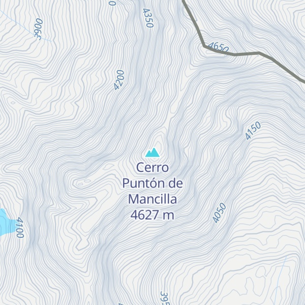 Map of Cerro Puntón de Mancilla
