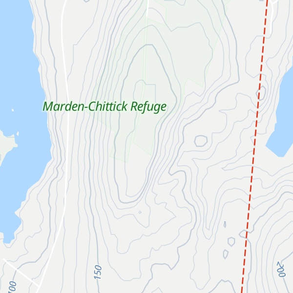 Map of Clark Mountain