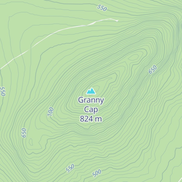 Map of Granny Cap