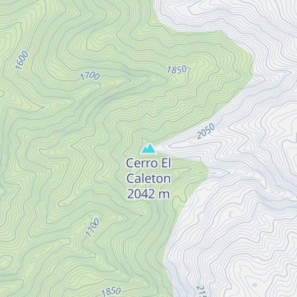 Map of Cerro El Caleton