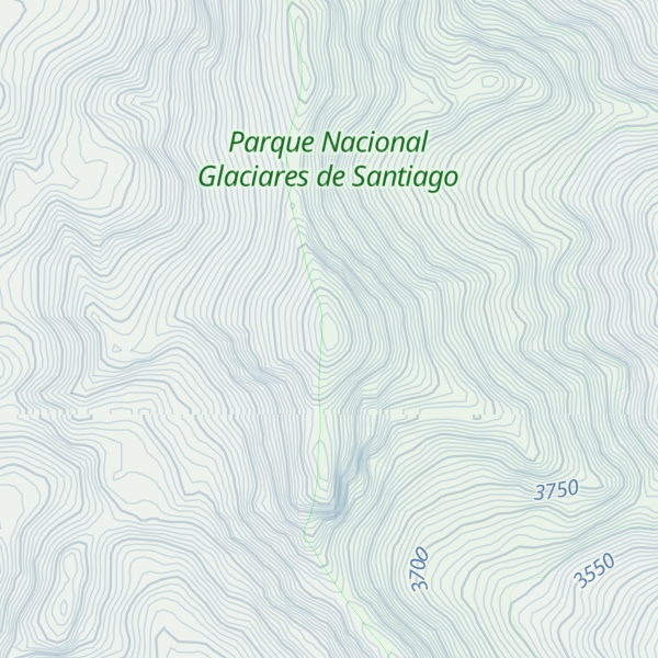 Map of Cerro Klatt