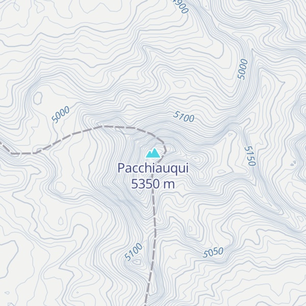 Map of Pacchiauqui