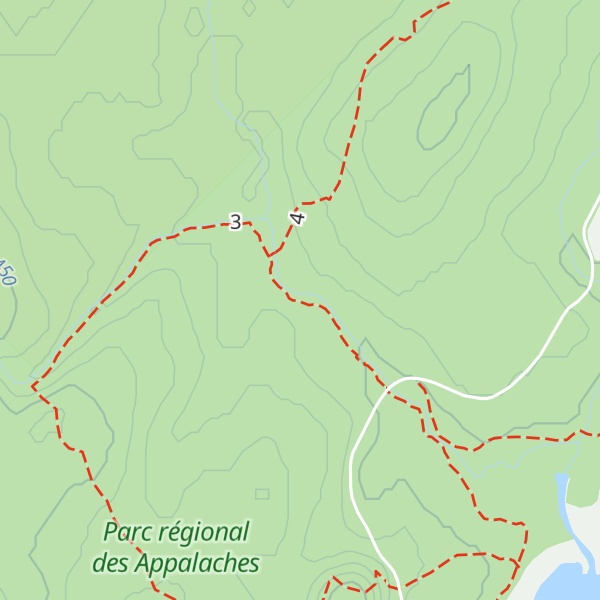 Map of Refuge du Ruisseau des Cèdres