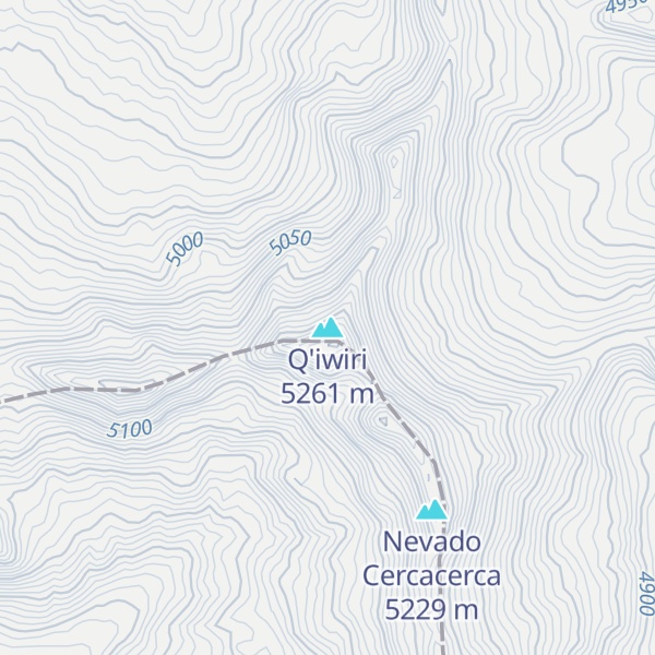 Map of Q'iwiri