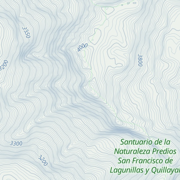 Map of Cerro Piuquencillo