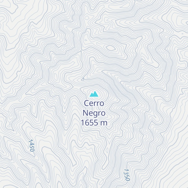 Map of Cerro Negro
