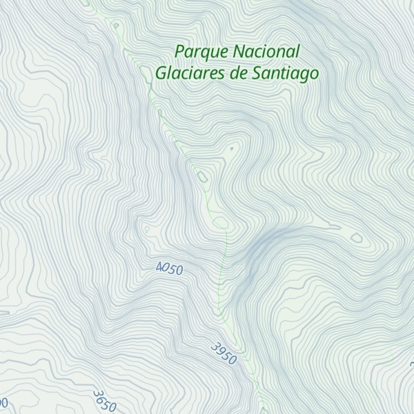 Map of Cerro Cepo