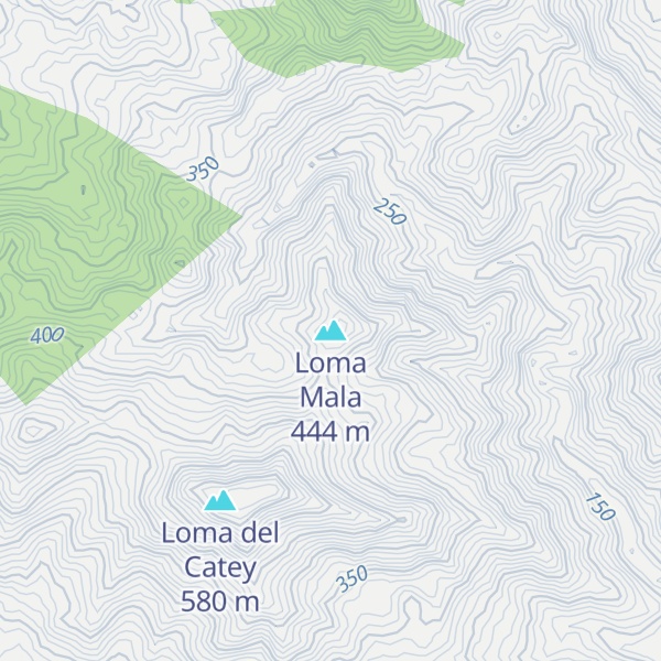 Map of Loma Mala