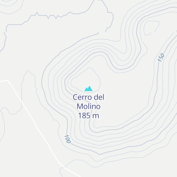 Map of Cerro del Molino