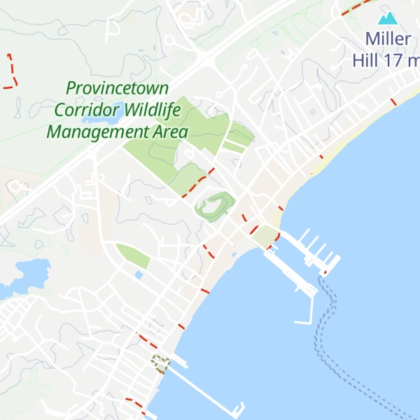 Map of High Pole Hill