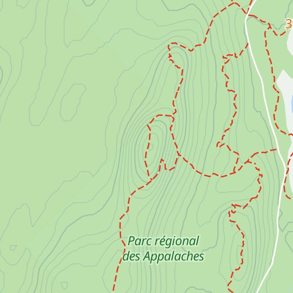 Map of Montagne du Lac Talon