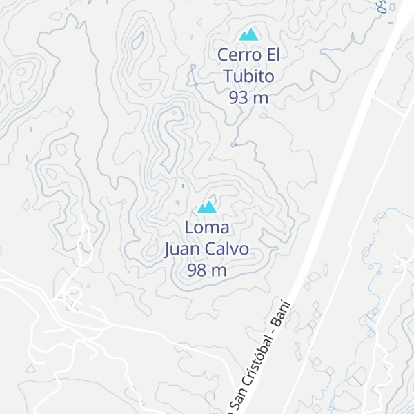 Map of Loma Juan Calvo