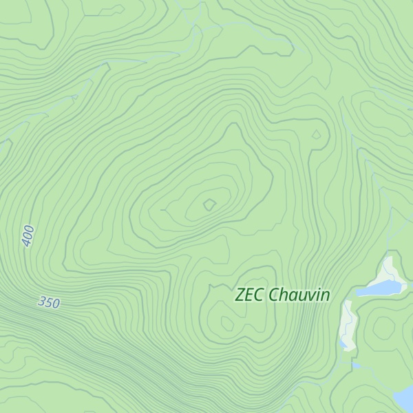 Map of Mont Arthur-LeBlanc