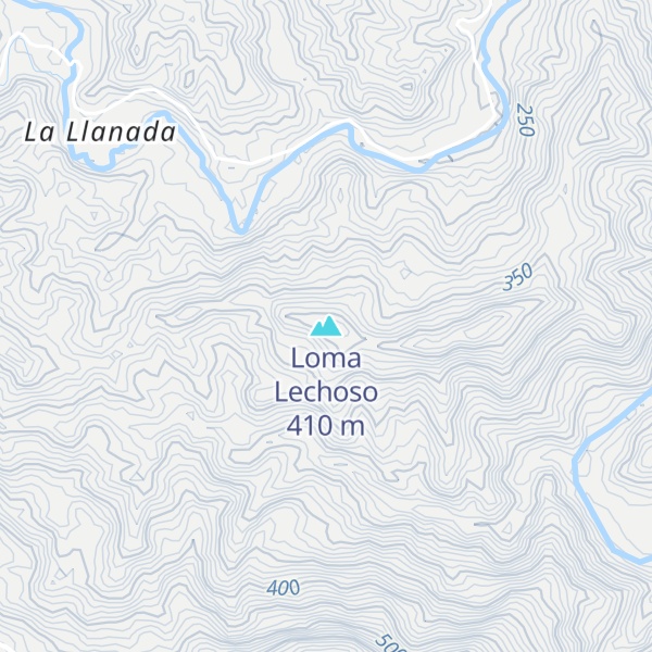 Map of Loma Lechoso