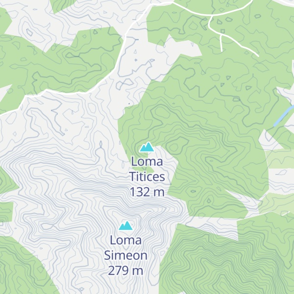Map of Loma Titices
