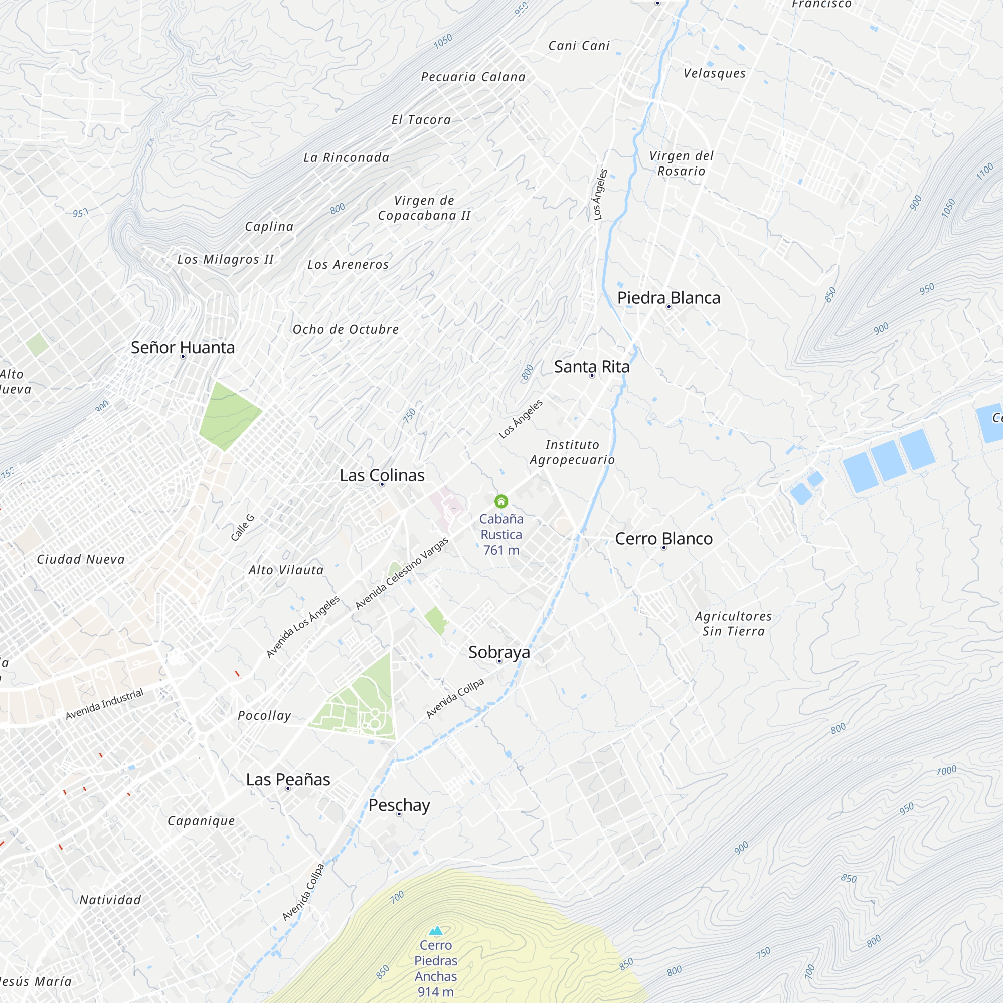 Cabaña Rustica map