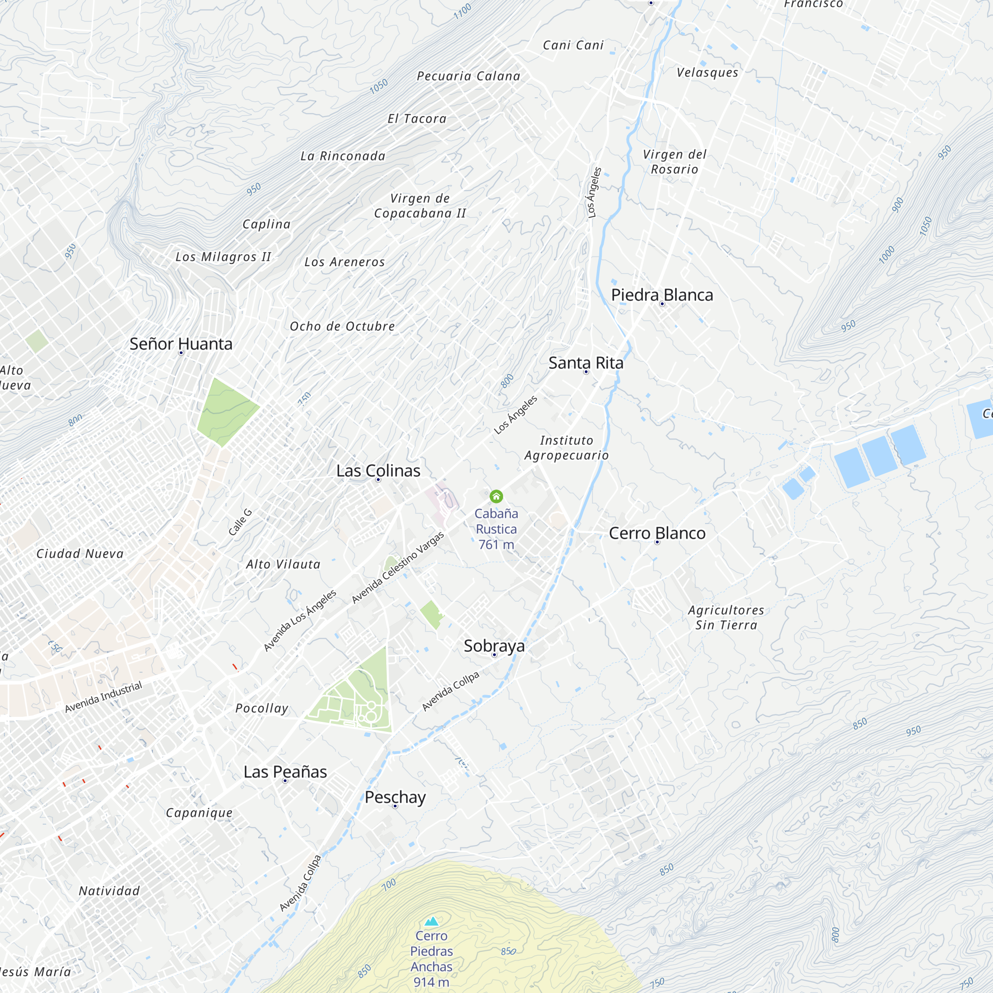 Cabaña Rustica map