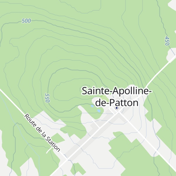 Map of Montagne de la Tour