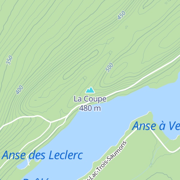 Map of La Coupe