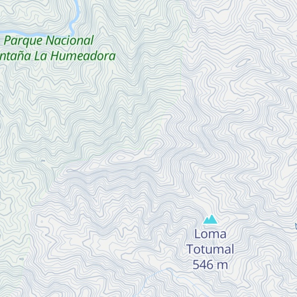 Map of Loma del Casabe