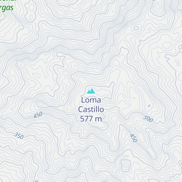 Map of Loma Castillo