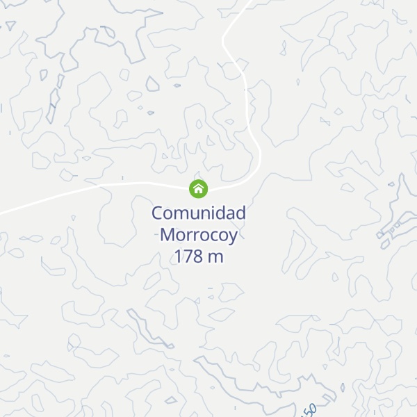 Map of Comunidad Morrocoy
