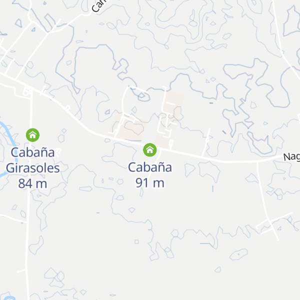 Map of Cabaña