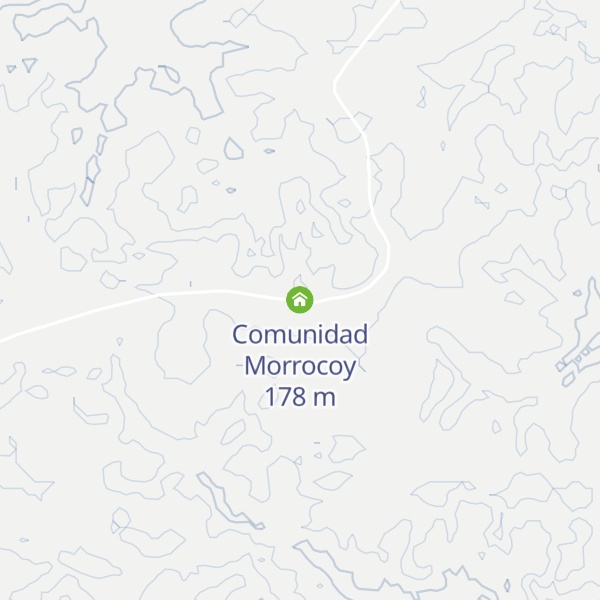Map of Comunidad Morrocoy