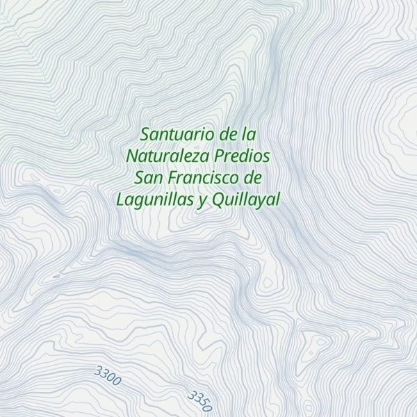 Map of Cerro Peladeros