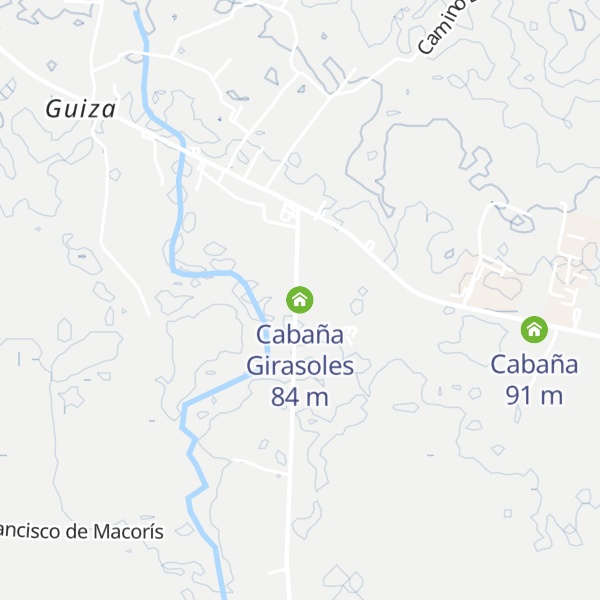 Map of Cabaña Girasoles