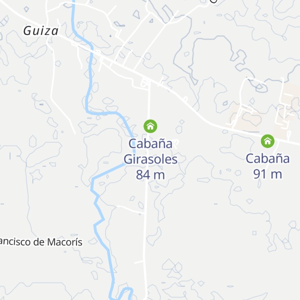 Map of Cabaña Rubí