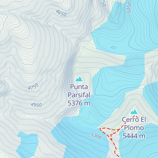 Map of Punta Parsifal