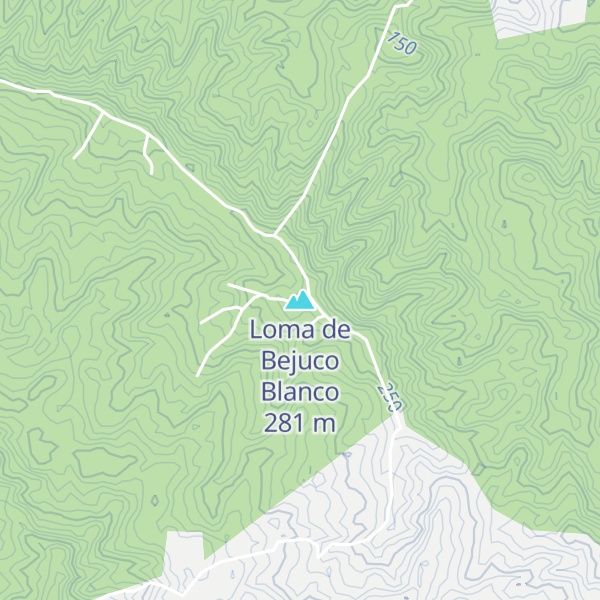 Map of Loma de Bejuco Blanco