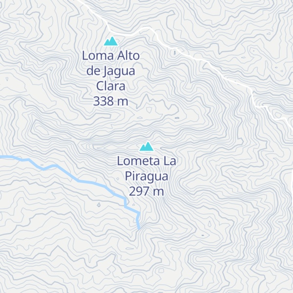 Map of Lometa La Piragua