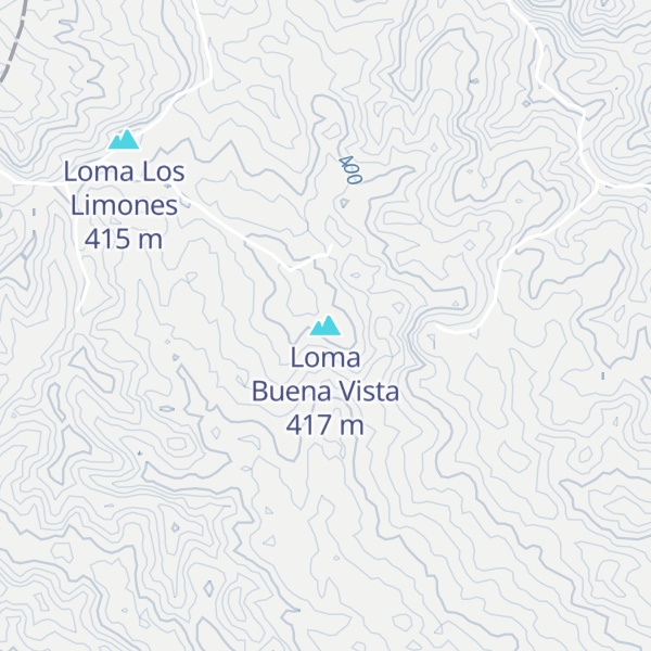 Map of Loma Buena Vista