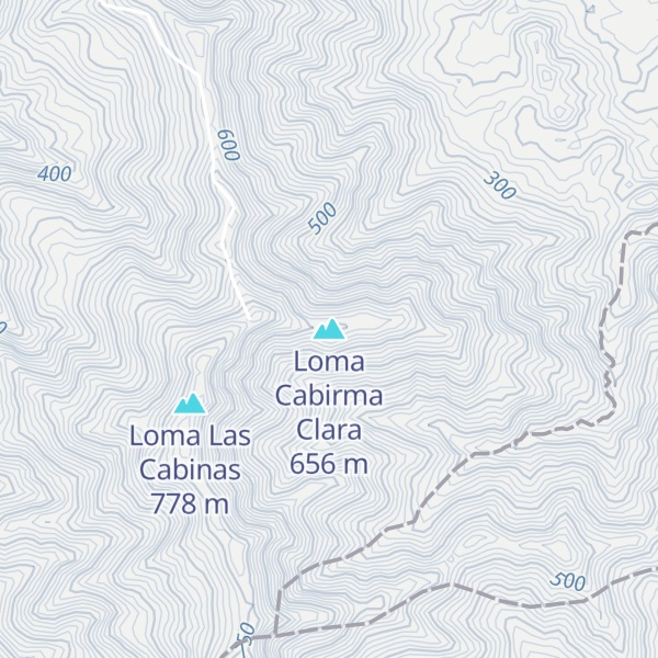 Map of Loma Cabirma Clara