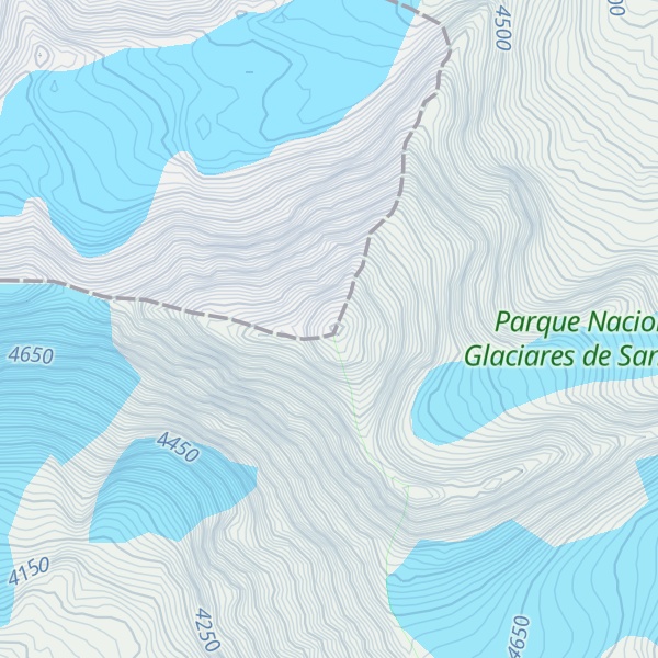 Map of Cerro Altar