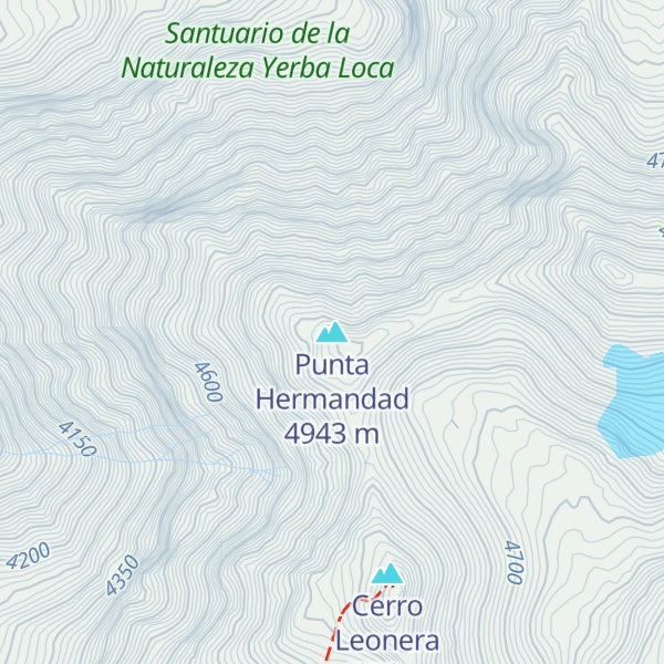 Map of Punta Hermandad
