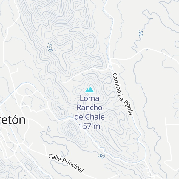 Map of Loma Rancho de Chale