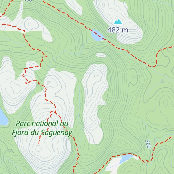 Map of Montagne Orange