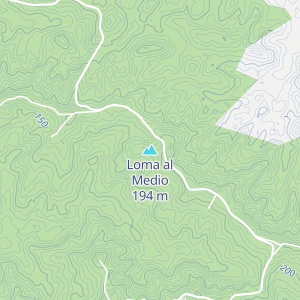 Map of Loma al Medio