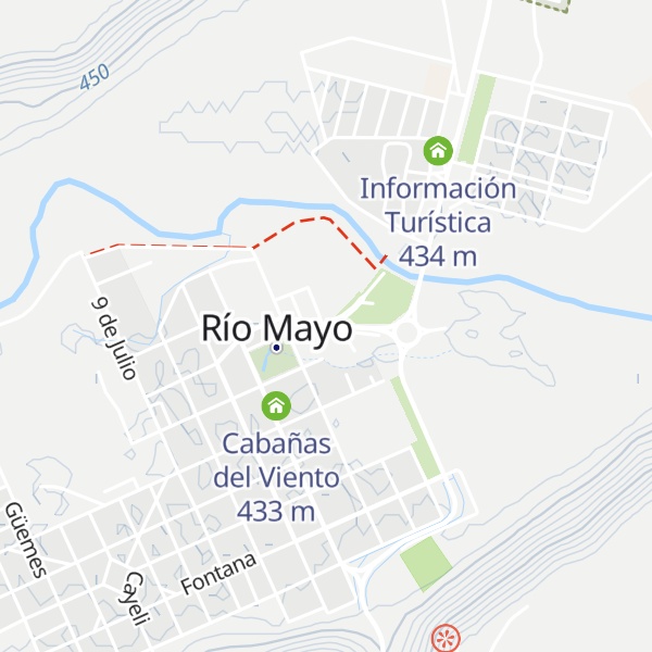 Map of Tourist Information