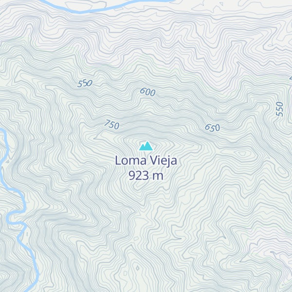 Map of Loma Vieja