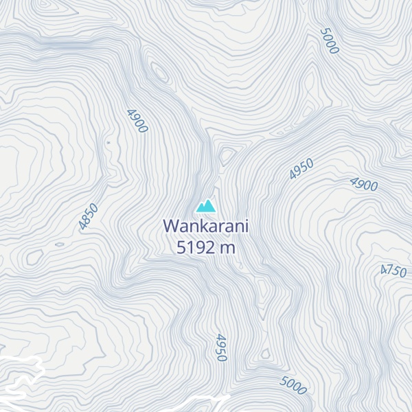 Map of Wankarani