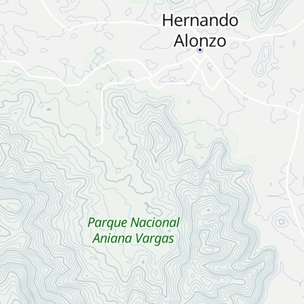 Map of Loma El Chivo