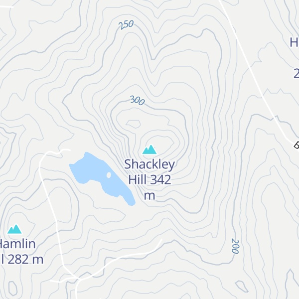 Map of Shackley Hill