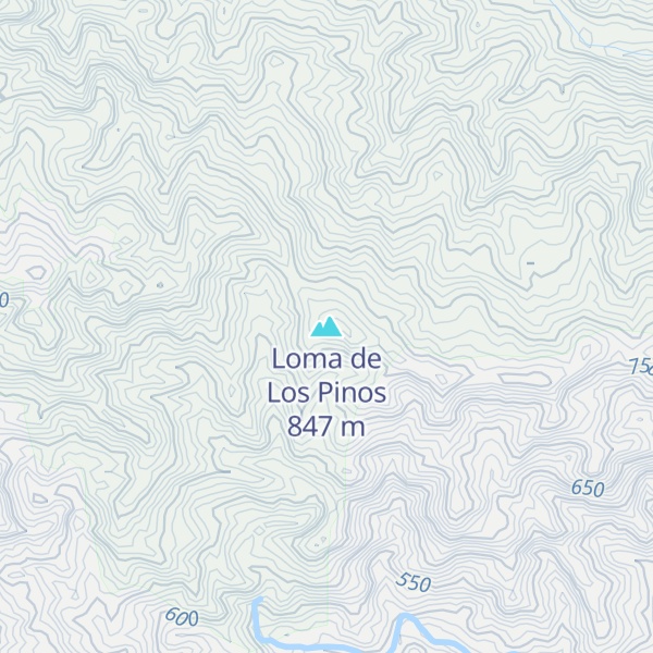 Map of Loma de Los Pinos