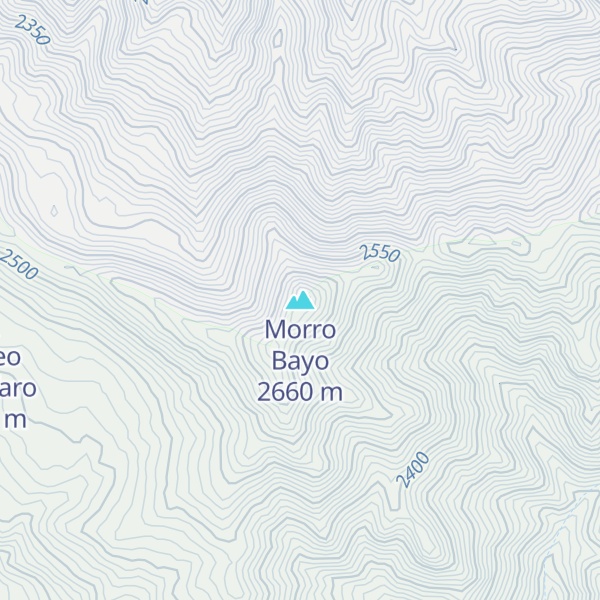 Map of Morro Bayo