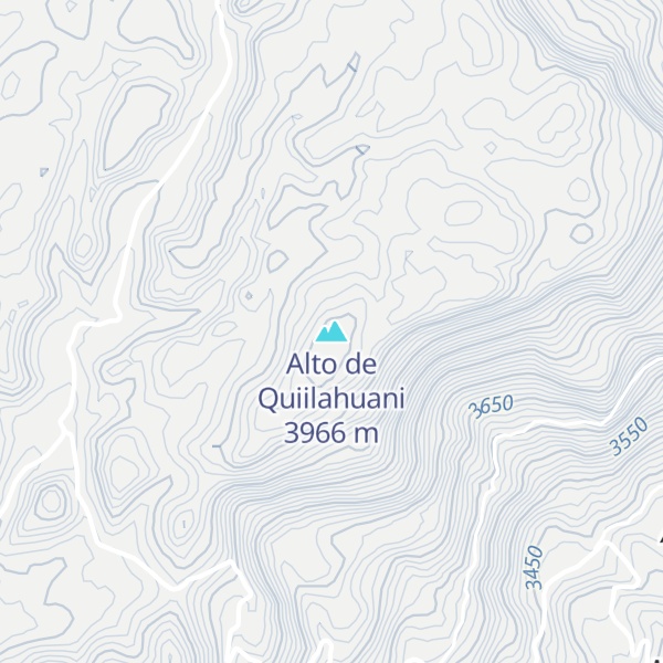 Map of Alto de Quiilahuani