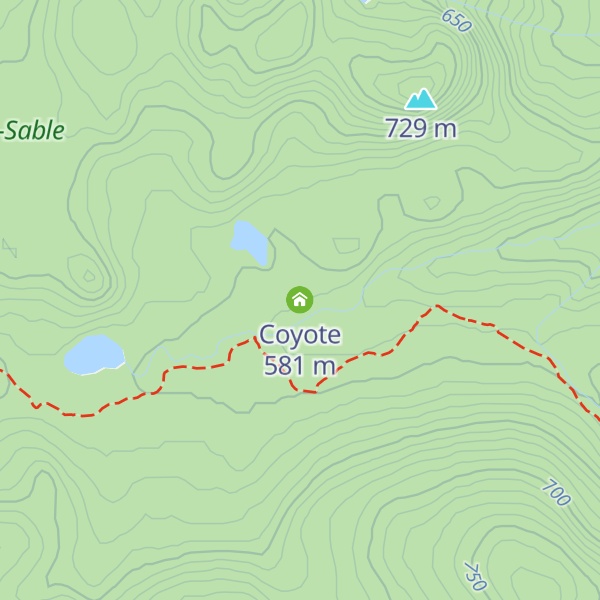 Map of Coyote